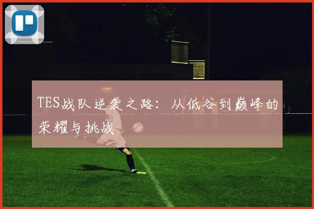 TES战队逆袭之路：从低谷到巅峰的荣耀与挑战